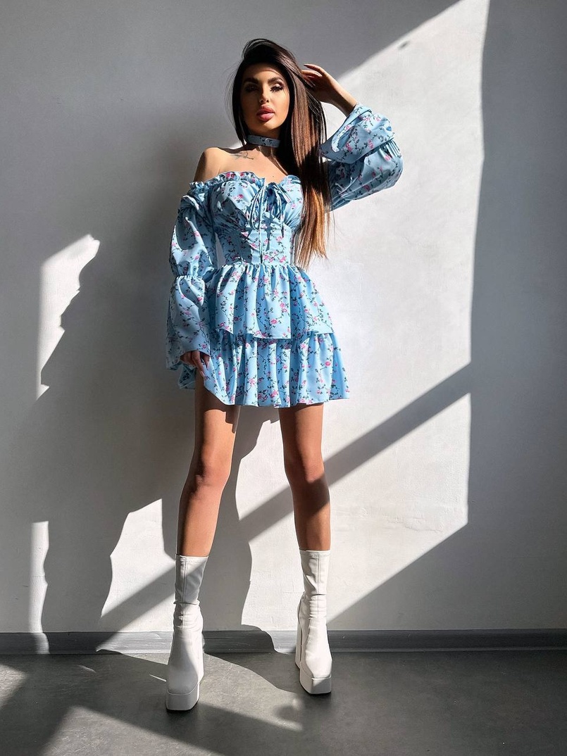 Сукня з чокером Сукня з чокером | PUSHKA SHOP