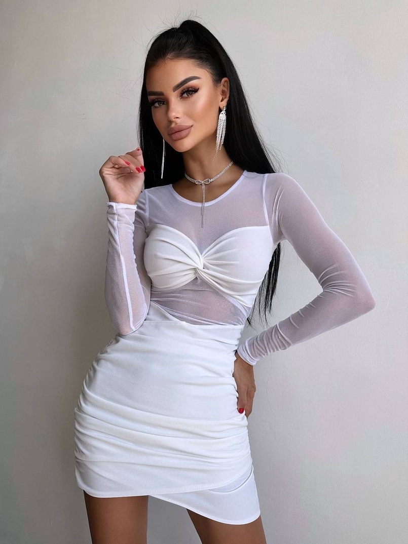 Сукня з драпіруванням  Сукня з драпіруванням  | PUSHKA SHOP