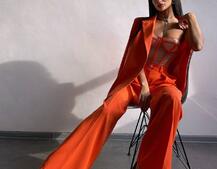 Костюм:  піджак на підкладці, штани+ корсет Костюм:  піджак на підкладці, штани+ корсет | PUSHKA SHOP