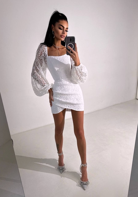 Мереживний комплект: корсет + спідниця міні Мереживний комплект: корсет + спідниця міні | PUSHKA SHOP