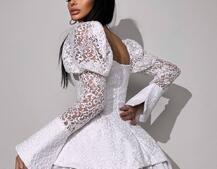 Мереживна сукня з чашечками  Мереживна сукня з чашечками  | PUSHKA SHOP