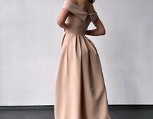 Сукня максі  з розрізом на спідниці  Сукня максі  з розрізом на спідниці  | PUSHKA SHOP