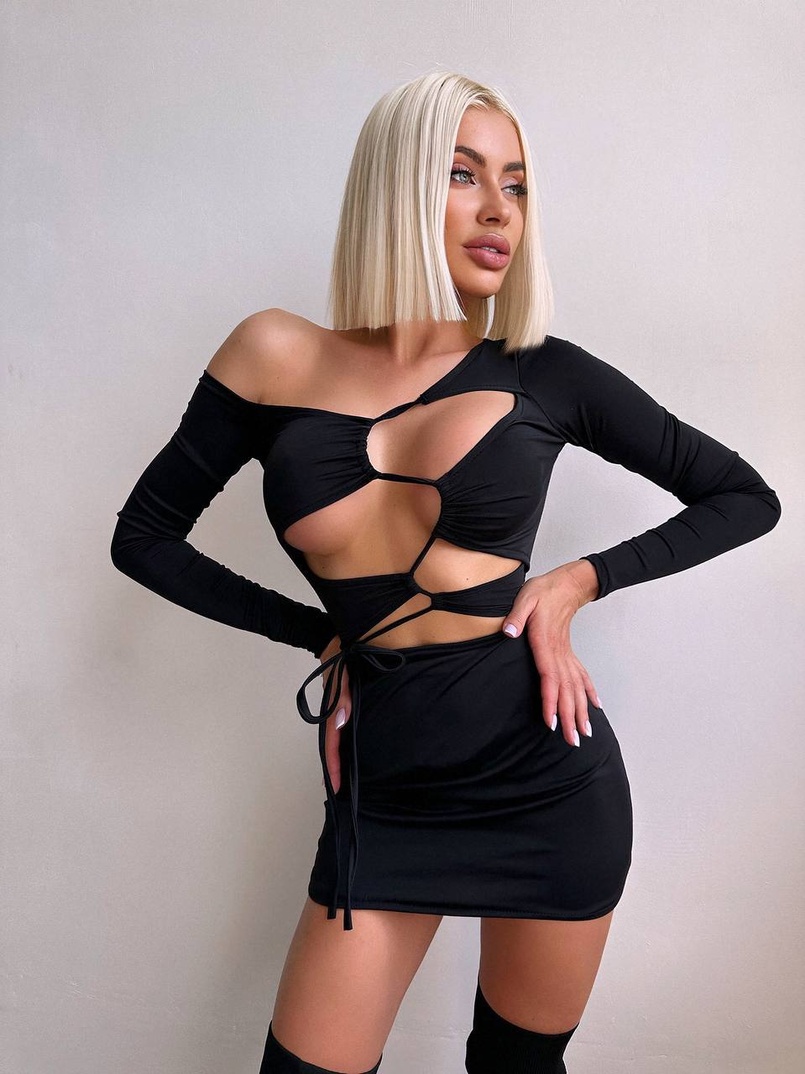 Спокуслива сукня міні  Спокуслива сукня міні  | PUSHKA SHOP