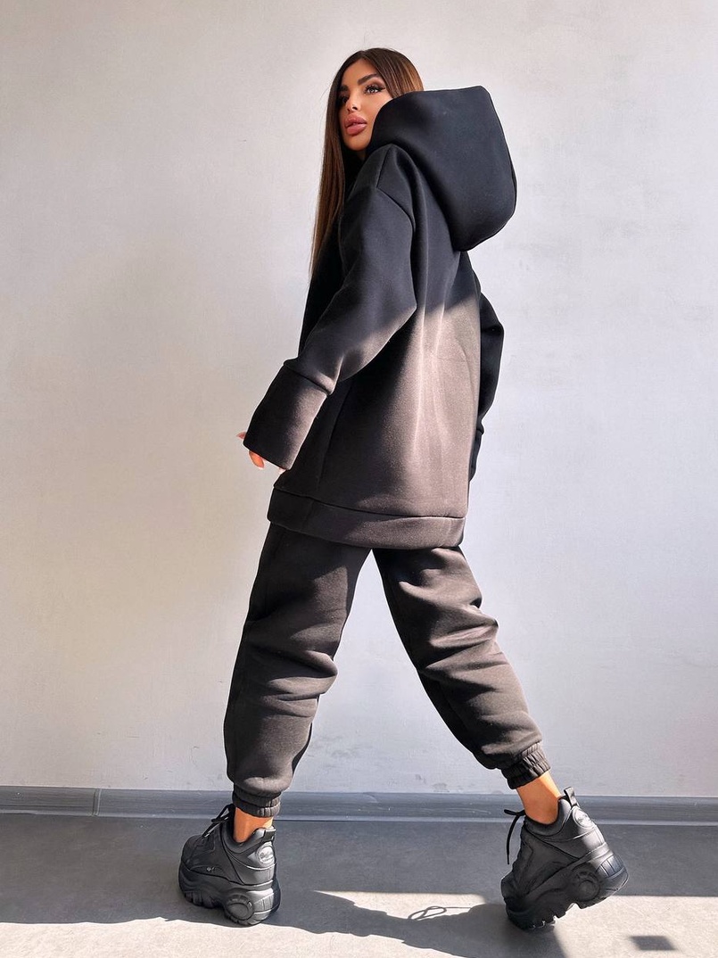 Теплий комплект: худі + спортивні штани Теплий комплект: худі + спортивні штани | PUSHKA SHOP