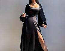Елегантна сукня міді з корсетним верхом | PUSHKA SHOP
