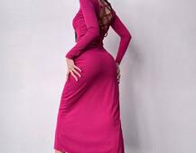 Плаття міді зі шнурівкою Плаття міді зі шнурівкою | PUSHKA SHOP