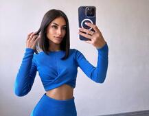 Комплект: топ + спідниця с розрізами  Комплект: топ + спідниця с розрізами  | PUSHKA SHOP