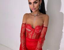 Мереживний комплект: корсет + спідниця   Мереживний комплект: корсет + спідниця   | PUSHKA SHOP