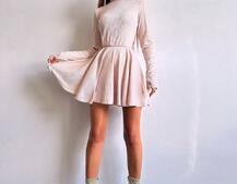 Трикотажна сукня міні із спідницею сонцем     Трикотажна сукня міні із спідницею сонцем     | PUSHKA SHOP