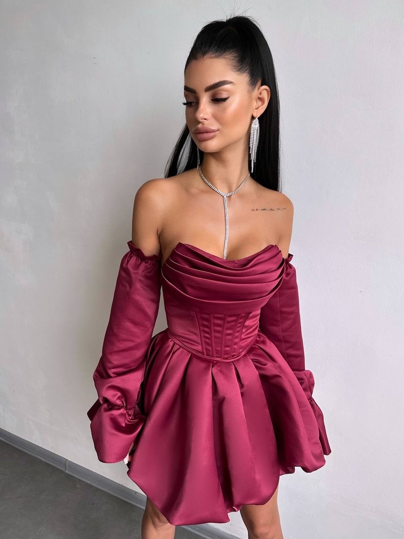 Комплект : корсет з рукавами  + спідниця балон  | PUSHKA SHOP