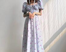 Сукня- міді  з квітковим принтом Сукня- міді  з квітковим принтом | PUSHKA SHOP