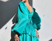 Сукня з корсетом, декорованим стразами  Ручна робота  Сукня з корсетом, декорованим стразами  Ручна робота  | PUSHKA SHOP