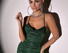 Сяючий комплект: корсет + спідниця міні з драпіруванням Сяючий комплект: корсет + спідниця міні з драпіруванням | PUSHKA SHOP