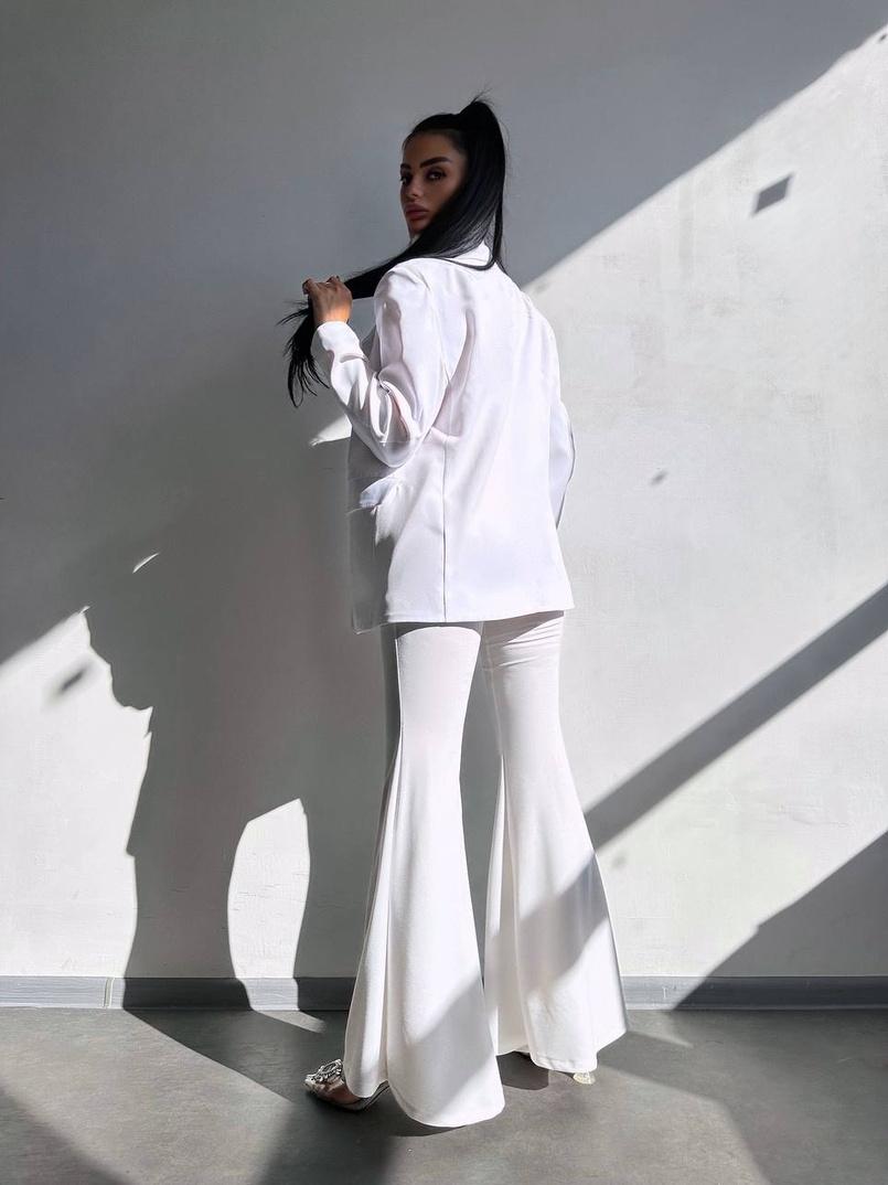 Комплект: піджак + комбінезон кльош Комплект: піджак + комбінезон кльош | PUSHKA SHOP