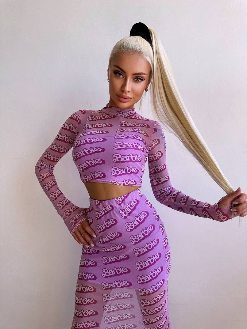 Комплект: топ + спідниця міді   Комплект: топ + спідниця міді   | PUSHKA SHOP