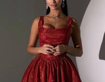 Сяюча корсетна сукня міні Сяюча корсетна сукня міні | PUSHKA SHOP