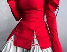 Сукня з об'ємними рукавами + спідниця з воланами | PUSHKA SHOP