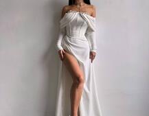 Оксамитова сукня максі декорована стразами  Ручна робота  | PUSHKA SHOP