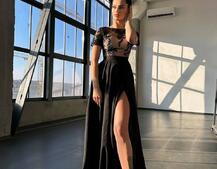 Сукня максі з мереживом  Сукня максі з мереживом  | PUSHKA SHOP