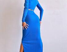 Комплект: топ + спідниця с розрізами  Комплект: топ + спідниця с розрізами  | PUSHKA SHOP