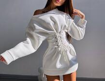 Тепле затишне худі over-size на флісі + корсет на шнурівці Можна носити з корсетом та без | PUSHKA SHOP