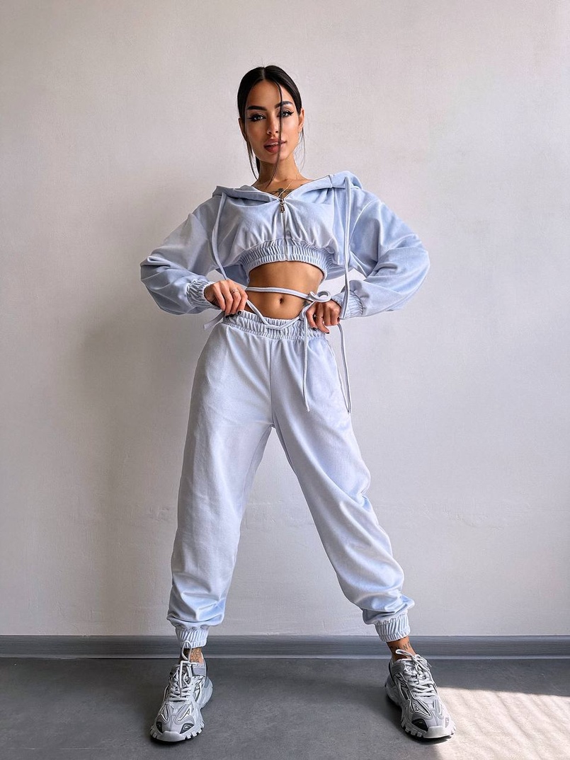 Велюровий комплект  | PUSHKA SHOP