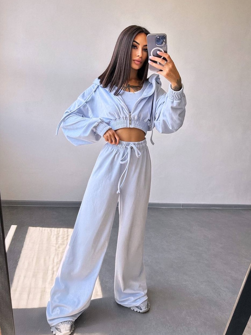 Велюровий комплект трійка  Велюровий комплект трійка  | PUSHKA SHOP