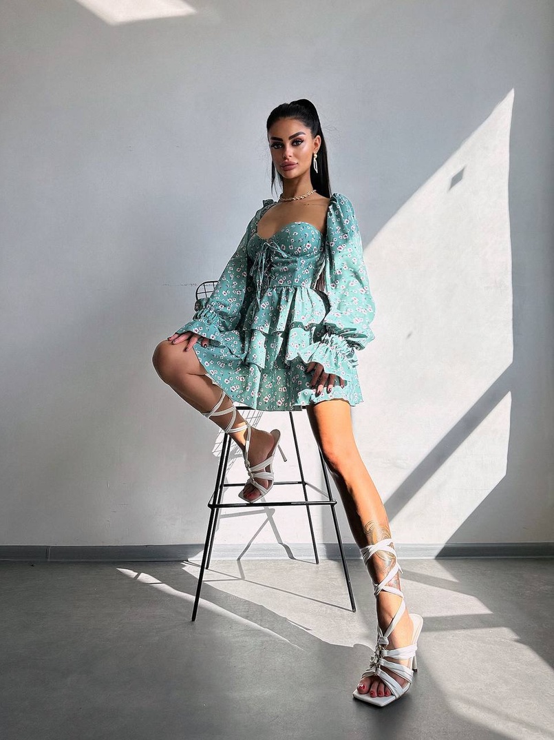 Корсетна сукня -бюстьє з пишною спідницею  Корсетна сукня -бюстьє з пишною спідницею  | PUSHKA SHOP