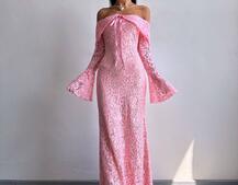 Мереживна сукня максі   | PUSHKA SHOP