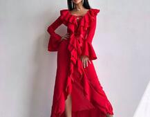 Сукня з воланами  Сукня з воланами  | PUSHKA SHOP