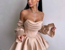 Комплект : корсет з рукавами  + спідниця балон  | PUSHKA SHOP