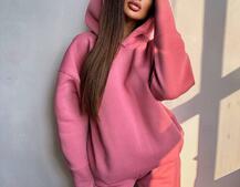 Теплий комплект: худі + спортивні штани Теплий комплект: худі + спортивні штани | PUSHKA SHOP