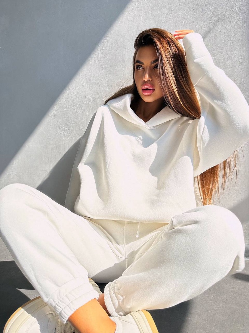 Теплий комплект: худі + спортивні штани Теплий комплект: худі + спортивні штани | PUSHKA SHOP