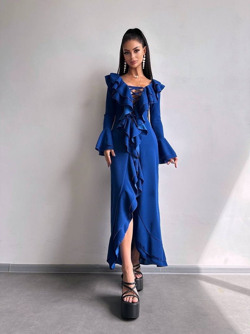 Сукня з воланами  Сукня з воланами  | PUSHKA SHOP