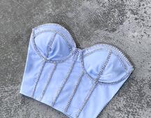 корсет декорований стразами корсет декорований стразами | PUSHKA SHOP