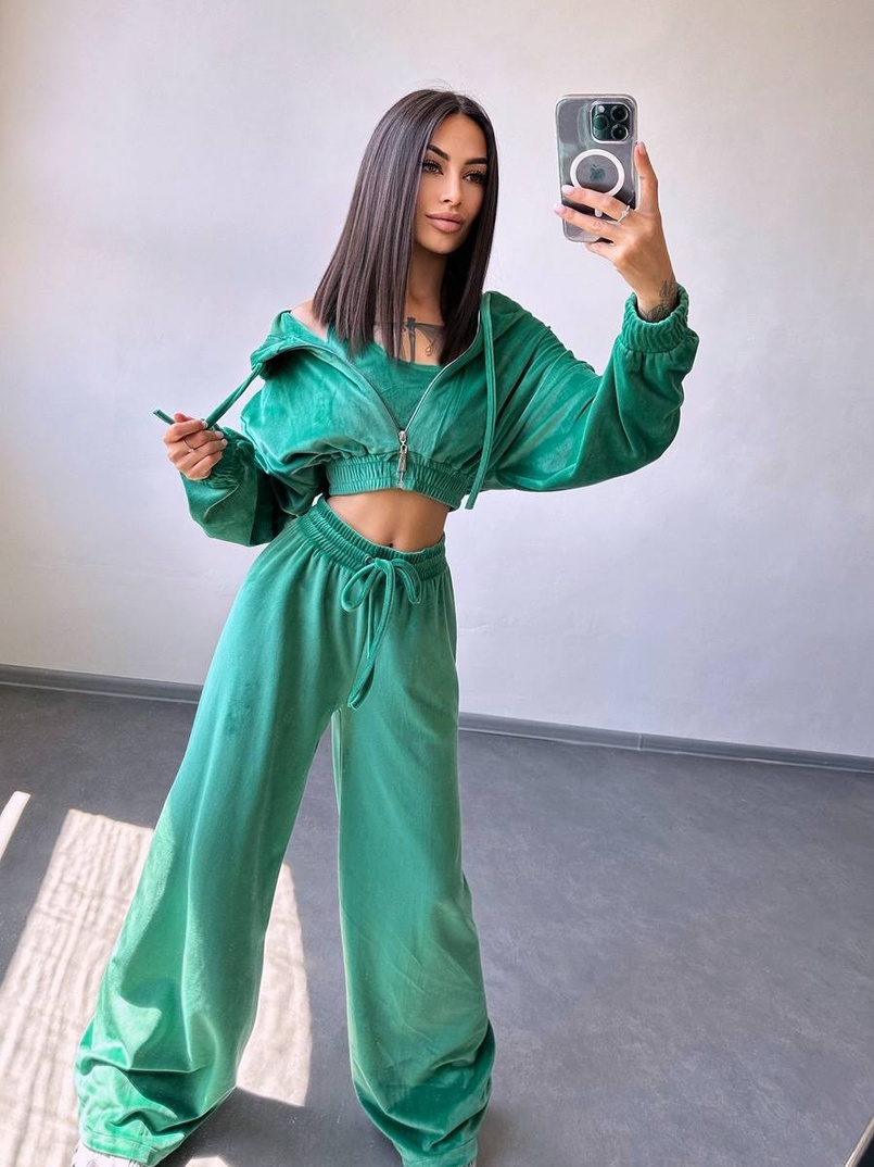 Велюровий комплект трійка  Велюровий комплект трійка  | PUSHKA SHOP