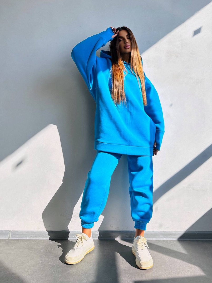 Теплий комплект: худі + спортивні штани Теплий комплект: худі + спортивні штани | PUSHKA SHOP