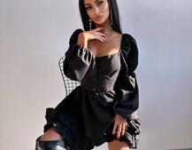 Лялькова сукня з пишною спідницею та корсетним верхом  | PUSHKA SHOP