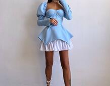 Сукня з чашечками та елементами корсету  | PUSHKA SHOP