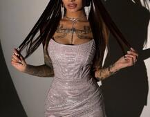 Сяючий комплект: корсет + спідниця   | PUSHKA SHOP