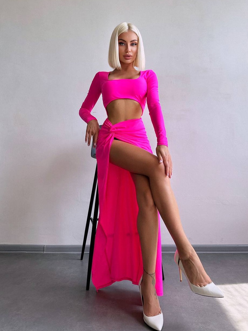 Сукня міді з драпіруванням . Сукня міді з драпіруванням . | PUSHKA SHOP