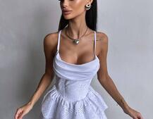 Корсетна сукня с пишною подвійною спідницею Корсетна сукня с пишною подвійною спідницею | PUSHKA SHOP