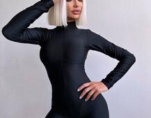 Комбінезон з рельєфними швами, що підкреслює фігуру Комбінезон з рельєфними швами, що підкреслює фігуру | PUSHKA SHOP