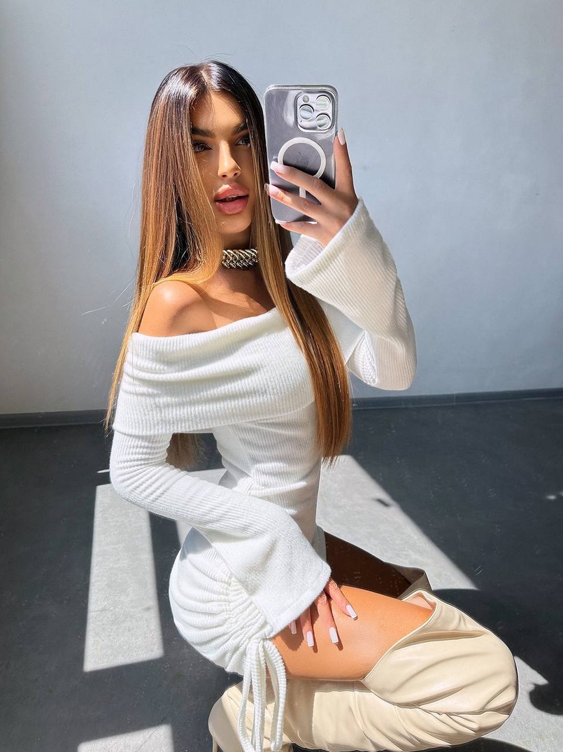 Трикотажна сукня міні  Трикотажна сукня міні  | PUSHKA SHOP