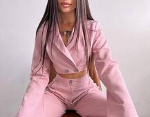 Брючный костюм с широкими штанами  Брючный костюм с широкими штанами  | PUSHKA SHOP