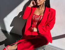 Комплект: піджак + комбінезон кльош  Комплект: піджак + комбінезон кльош  | PUSHKA SHOP