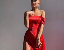 Комплект: корсет + спідниця максі з драпіруванням   Комплект: корсет + спідниця максі з драпіруванням   | PUSHKA SHOP