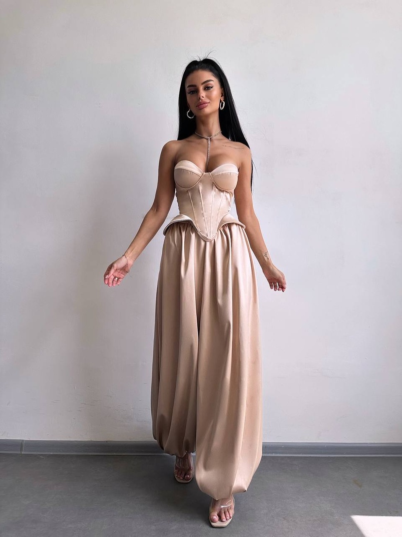 Елегантний комплект із корсета та штанів-аладінів ✨ | PUSHKA SHOP
