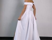 Сукня максі з відкритими плечима  | PUSHKA SHOP