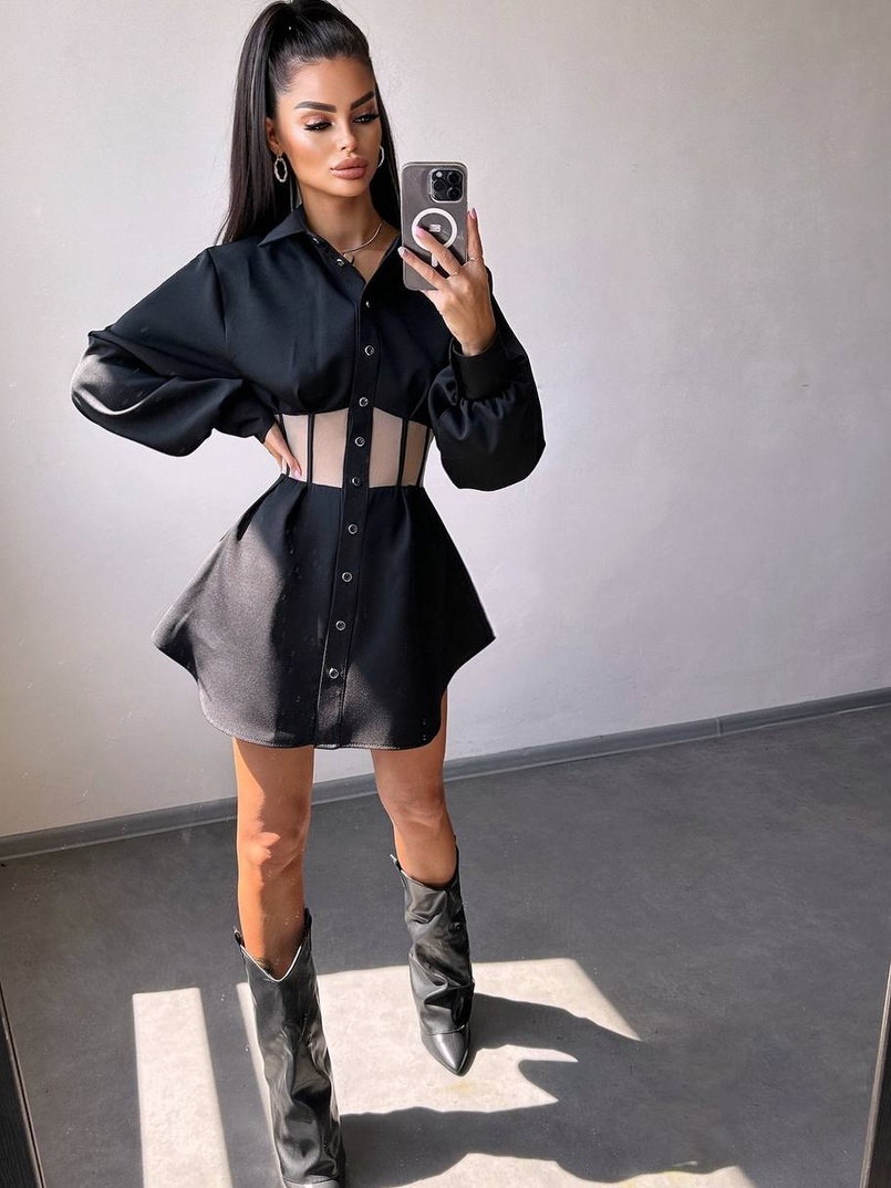 Сорочка з елементами корсета   Сорочка з елементами корсета   | PUSHKA SHOP